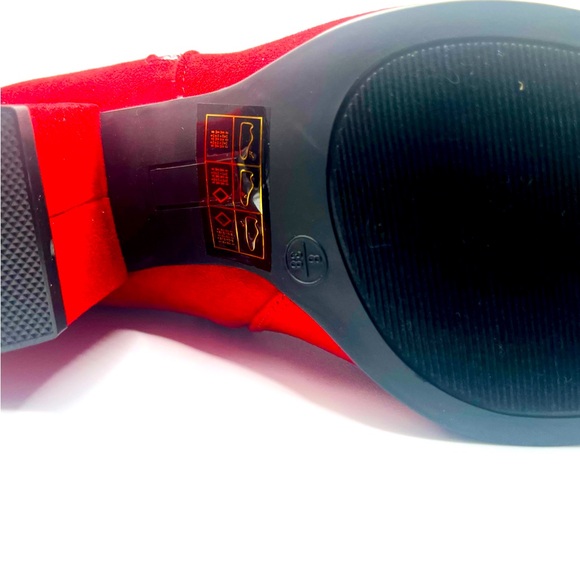 Journee Lavra Ankle Bootie “Red” - Picture 5 of 7